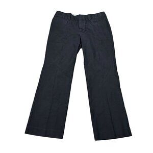 Gap Womens Curvy Black Bootcut Pants US 12 Regular Cotton/Spandex Blend